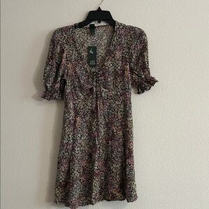 Wild fable Floral Print Women's Dress